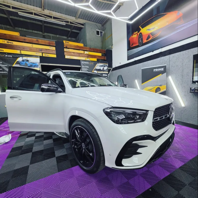 Mercedes-Benz GLE en el estudio de DACAR Automotive